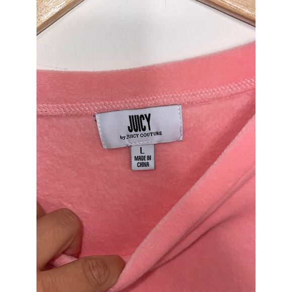 Juicy Couture NWT Flamingo Pullover Size L - Picture 4 of 7